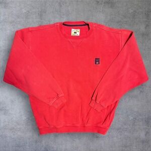 Vintage 90s Cutter and Buck red crewneck‎ sweatshirt golf large